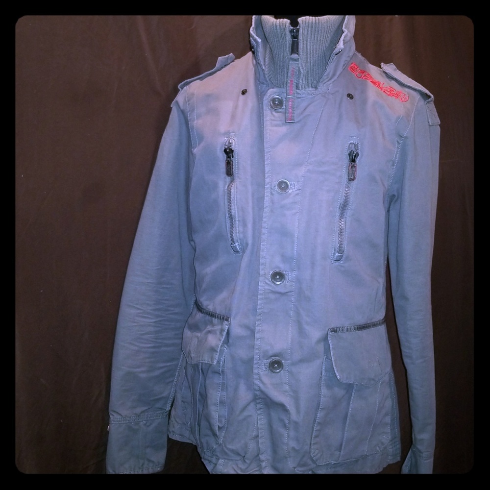 COPY - Superdry black label military  jacket grey XXL